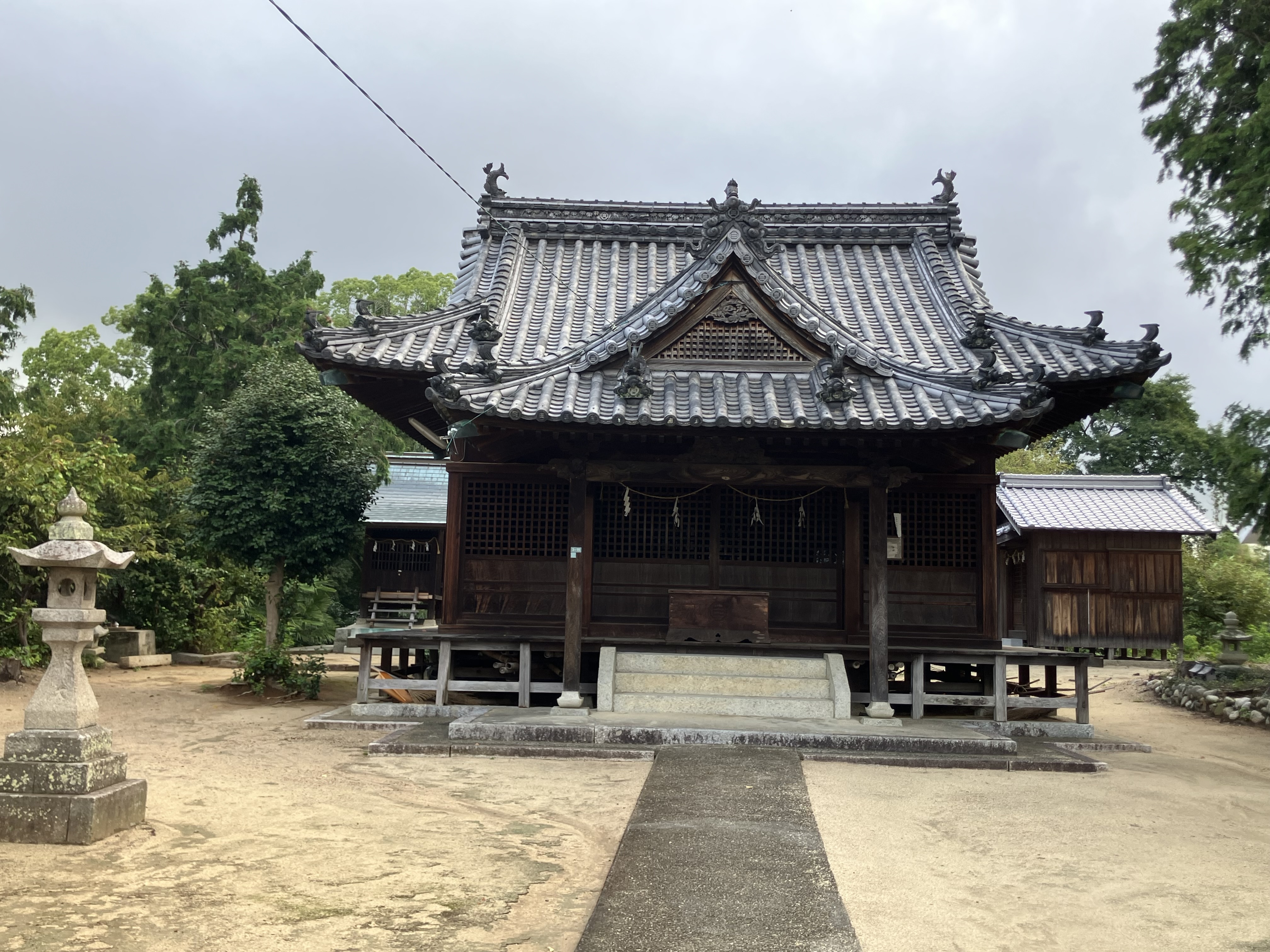 今治の工務店 馬越分譲地 着工祈願 三島神社｜スタッフブログ｜重松